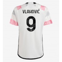 Juventus Dusan Vlahovic #9 Auswärtstrikot 2023-24 Kurzarm
